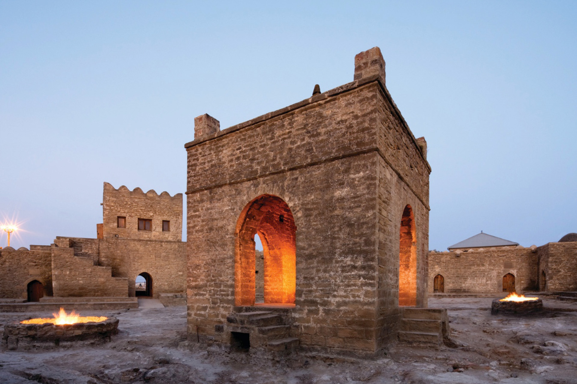 Flame towers